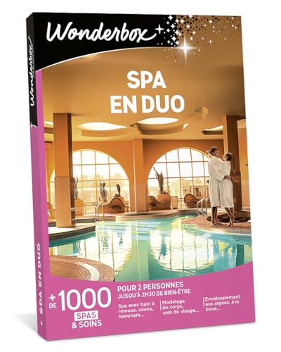 WONDERBOX Coffret cadeau -  - spa en duo