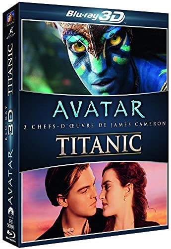 Coffret Cameron : Avatar et Titanic Combo Blu-ray 3D