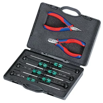 KNIPEX Coffret Compact D'un Jeu De 2 Pinces Et 6 Tournevis Wera