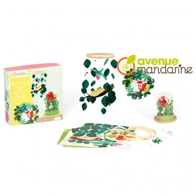 AVENUE MANDARINE Coffret Cr&eacute;atif enfant Multi Activit&eacute;s - Tout en papier