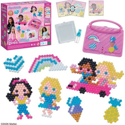 AQUABEADS Coffret cr&eacute;atif perles &agrave; eau Barbie - 700 perles Multicolore 9 ans et +