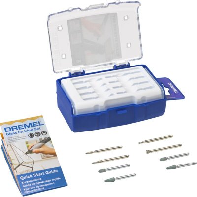 DREMEL Coffret d'accessoires gravure sur verre  C682
