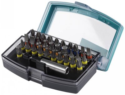 WOLFCRAFT Coffret d'embouts de vissage  2975000 avec code couleur