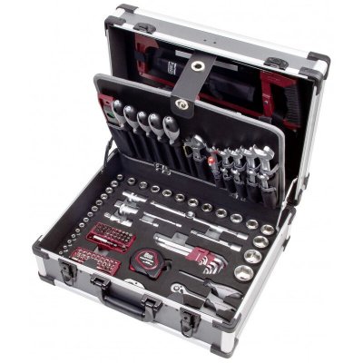 KRAFTWERK Coffret d'outils  B147 1/4 et 1/2 158 pi&egrave;ces 202.147.000