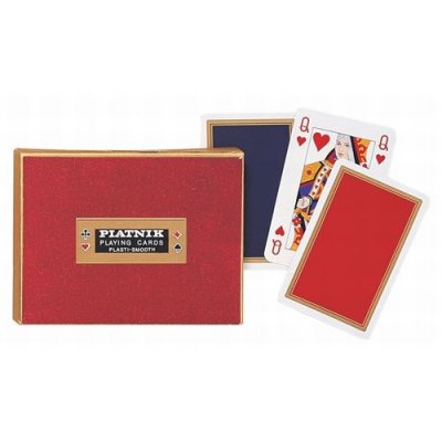 PIATNIK Coffret de 2 jeux de cartes MONOGRAM DE LUXE  Multicolore