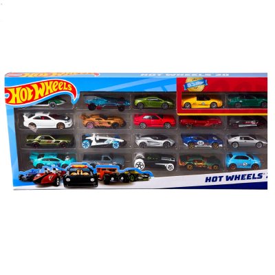 MATTEL Coffret de 20 v&eacute;hicules HOT WHEELS