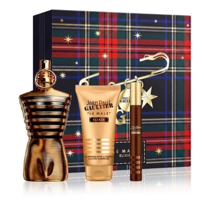 Coffret de 3 parfums Le Male Elixir