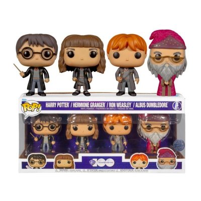 FUNKO Coffret de 4 figurines POP Harry Potter