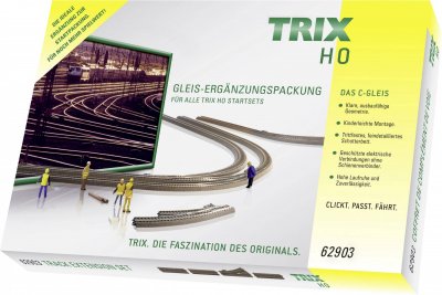 TRIX Coffret de compl&eacute;ment (H0) Voie C   H0 T62903
