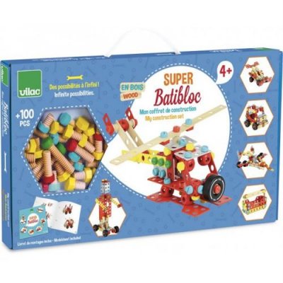 VILAC Coffret de construction super batibloc