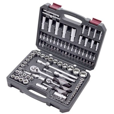 KRAFTWERK Coffret de douilles Basic Line 1/2 1/4 - 105 pi&egrave;ces - 204.103.601