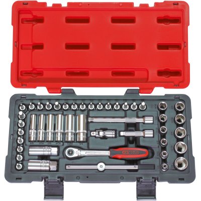 KSTOOLS Coffret de douilles et accessoires ultimate&reg; en pouces 3/8'', 46 pi&egrave;ces