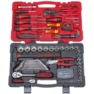 KS TOOLS Coffret de douilles  ULTIMATE&reg; 1/4"" 1/2"" , 100 pcs