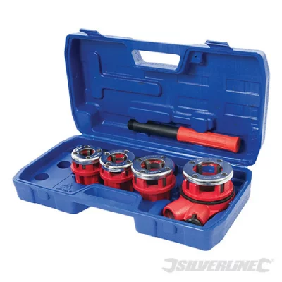 SILVERLINE Coffret de fili&egrave;res de plombier 13, 19, 25 et 32 mm  868556