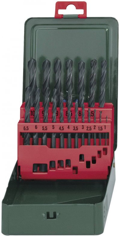 METABO Coffret de foret  HSS-R - 19 pi&egrave;ces - 627151000