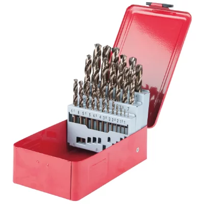KS TOOLS Coffret de forets hss-co au cobalt, 25 pi&egrave;ces - 330.3613 - Kstools