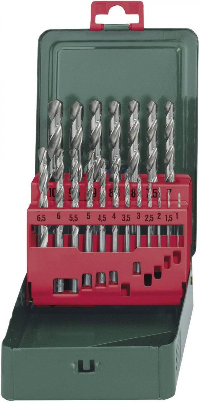 METABO Coffret de forets HSS-G  - 19 pi&egrave;ces - 627153000