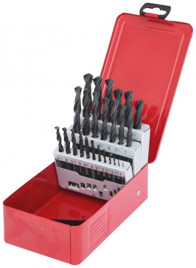 KS TOOLS Coffret de forets hss lamin&eacute;s 25 pi&egrave;ces - 330.1613 - Kstools