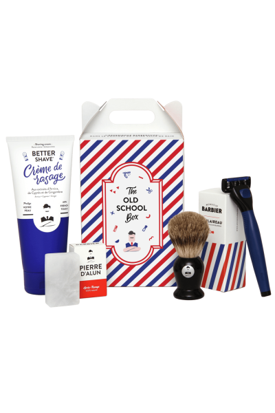 MONSIEUR BARBIER Coffret de rasage pour homme Old School - 