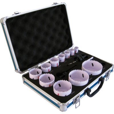 MAKITA Coffret de scies cloches pour bois et m&eacute;tal (14 pcs) -  D-47298