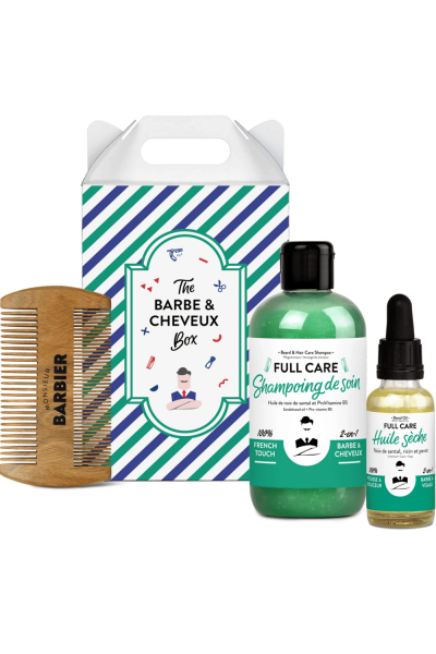 MONSIEUR BARBIER Coffret de soin barbe et cheveux Full Care - 