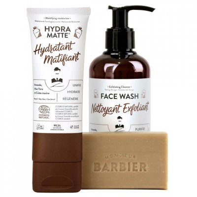 MONSIEUR BARBIER Coffret de soin visage pour homme Happy Face - 