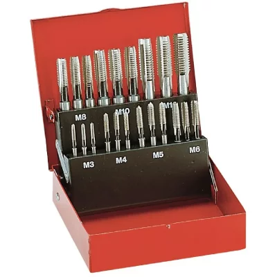FACOM Coffret de tarauds au cobalt  - M3-M12 - 21 pcs - 227.SJ1