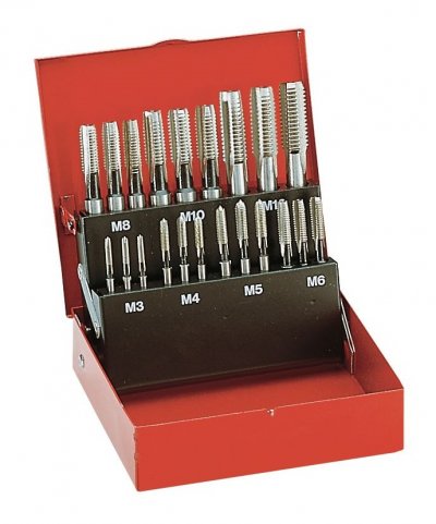 FACOM Coffret de tarauds standards  - M3-M12 - 21 pcs - 227.J1