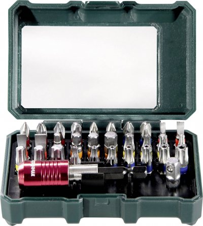 METABO Coffret de vissage  32 pi&egrave;ces