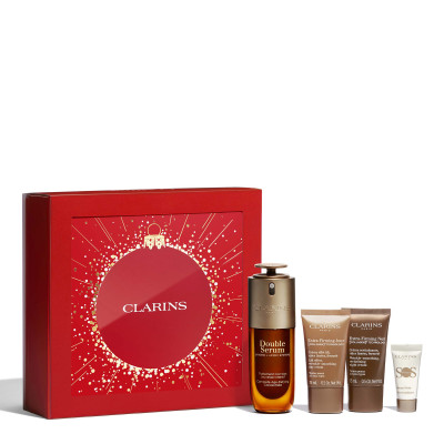 CLARINS Coffret Double Serum Anti Age - 3 Produits + Double Serum-50ml 