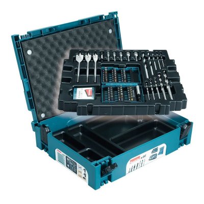 MAKITA Coffret ensemble d'accessoires 66 pi&egrave;ces en coffret MAK-PAC - B-43044