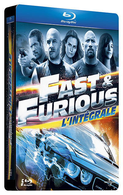 Coffret Fast and Furious - L'Int&eacute;grale - Blu-Ray 