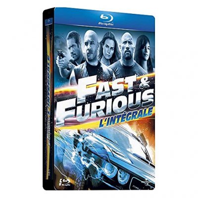 Coffret Fast and Furious - L'Int&eacute;grale - Blu-Ray 