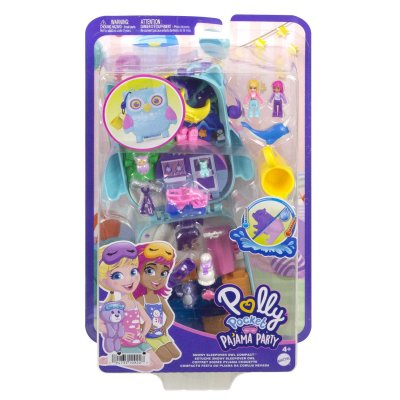 MATTEL Coffret figurines  Polly Pocket Pyjama Party