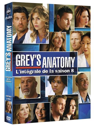 Coffret Grey's anatomy, saison 8