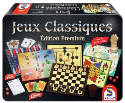 SCHMIDT SPIELE Coffret Jeux Classiques - &Eacute;dition Premium Schmidt