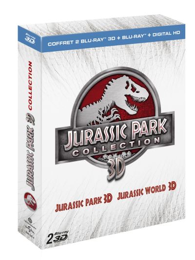 Coffret Jurassic Park Blu-ray 3D 
