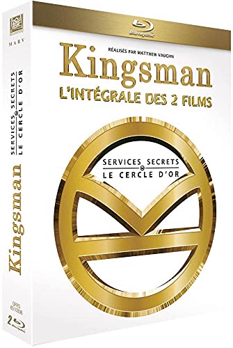 Coffret Kingsman : Services Secrets et Kingsman : Le Cercle d'or Blu-ray