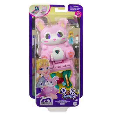 POLLY POCKET Coffret Lapin Transformable  - Le Coffret