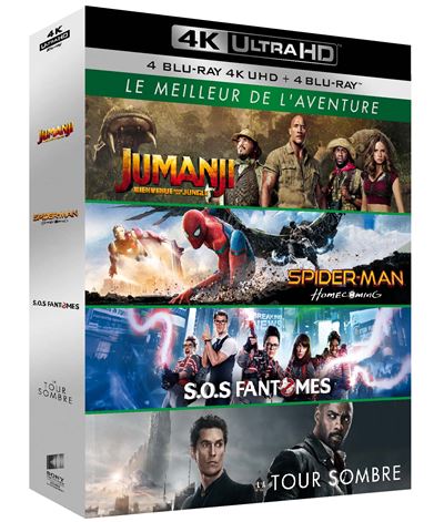 Coffret Le Meilleur de l'aventure Blu-ray 4K Ultra HD