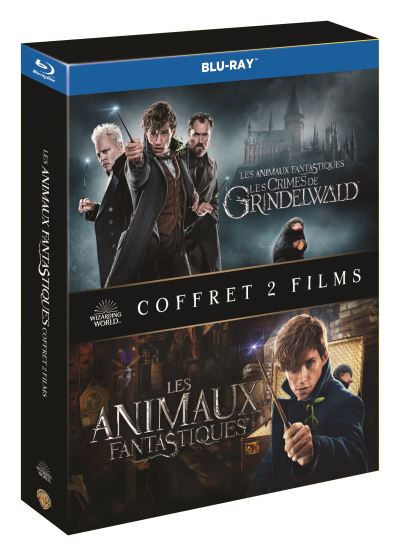 Coffret Les Animaux fantastiques 1 et 2 Blu-ray