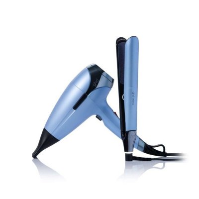GHD Coffret Lisseur  Chronos et S&egrave;che-cheveux  Helios Collection  Iced luxe