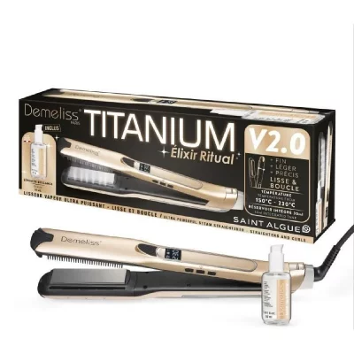 SAINT ALGUE Coffret Lisseur Vapeur Titanium V2 Elixir Ritual 