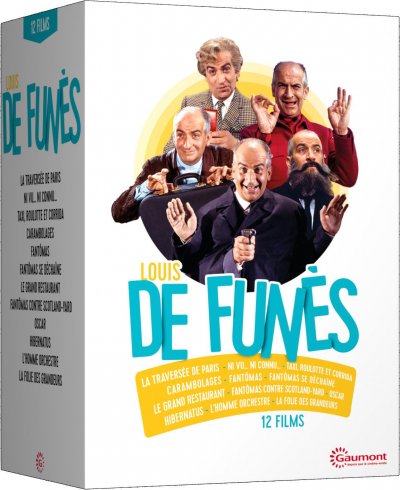 Coffret Louis de Fun&egrave;s - 12 films (DVD)