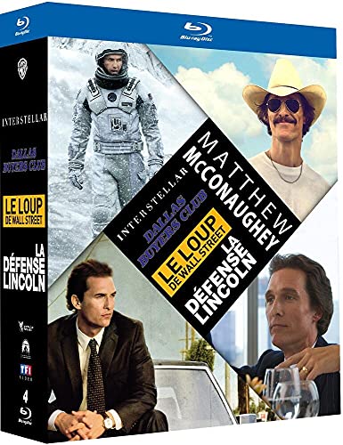 Coffret Matthew McConaughey 4 films Blu-ray