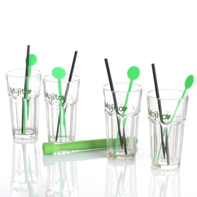 SECRET DE GOURMET Coffret mojito 13 pi&egrave;ces - Set complet avec verres
