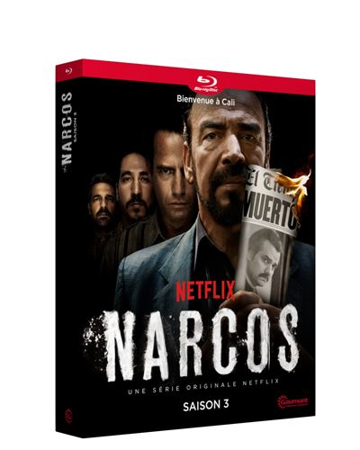 Coffret Narcos Saison 3 Blu-ray