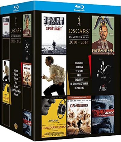 Coffret Oscar du meilleur film 2010 - 2016 Blu-ray