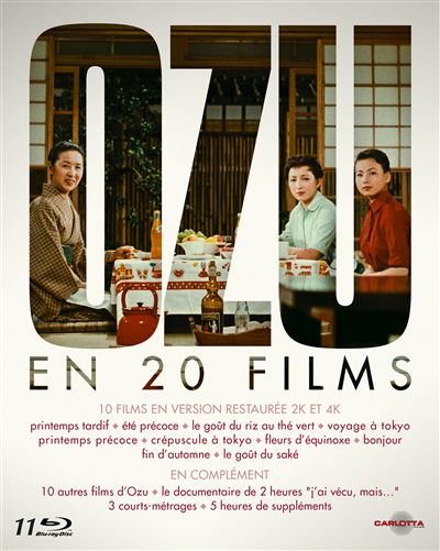 Coffret Ozu en 20 Films Blu-ray