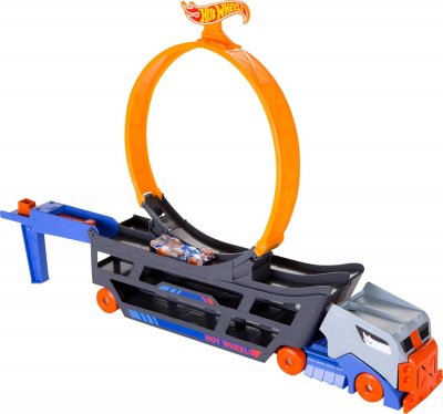 MATTEL Coffret Piste Stunt & Go - Hot Wheels -  Multicolore